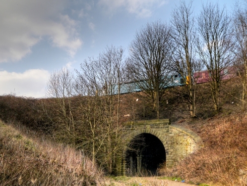 Tunnel Under ELR Embankment near Pimhole